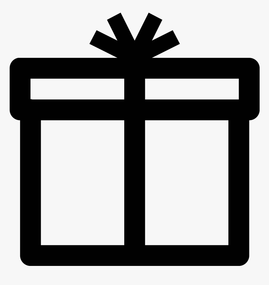It"s A Logo Of A Package Or A Present - Упаковка Иконка Png, Transparent Png, Free Download