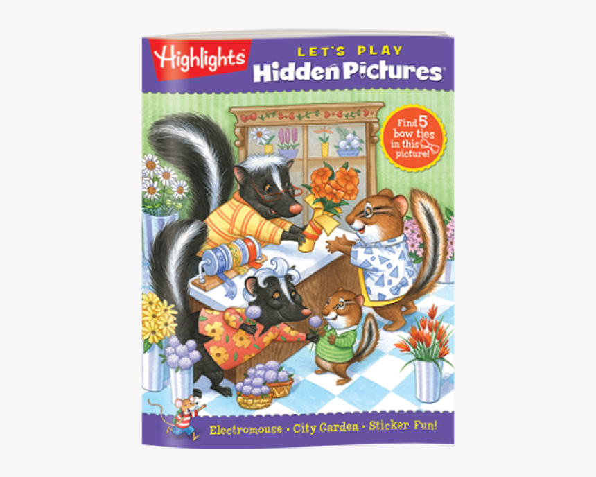 Hidden Pictures Let’s Play Book - Cartoon, HD Png Download, Free Download