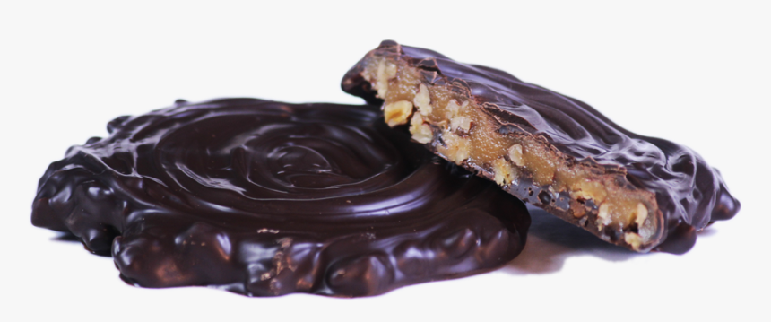 Dark Chocolate Jumbo Pecan Turtle Candy - Chocolate, HD Png Download, Free Download