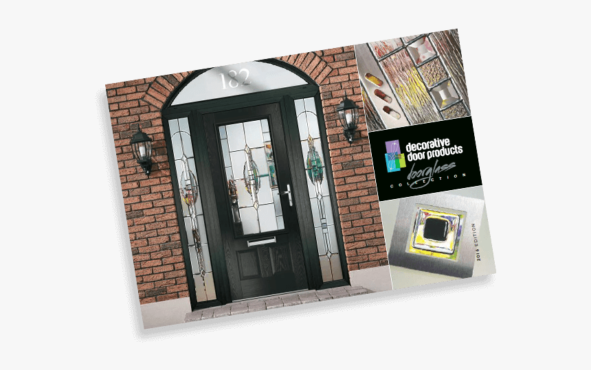 Door Glass Brochure - Screen Door, HD Png Download, Free Download