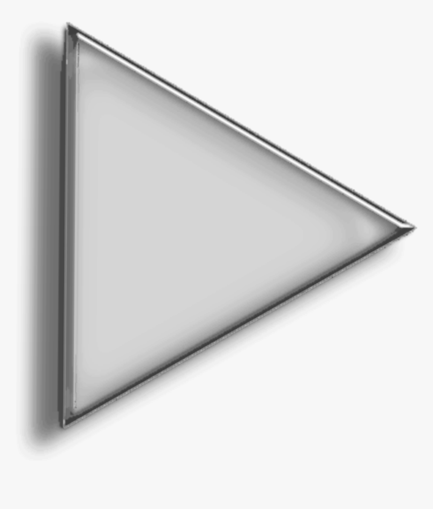 #arrow #triangle #overlay #glass - Triangle, HD Png Download, Free Download