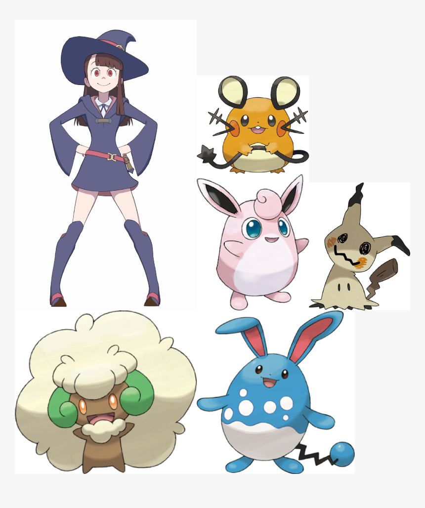 Little Witch Academia Pokemon, HD Png Download, Free Download
