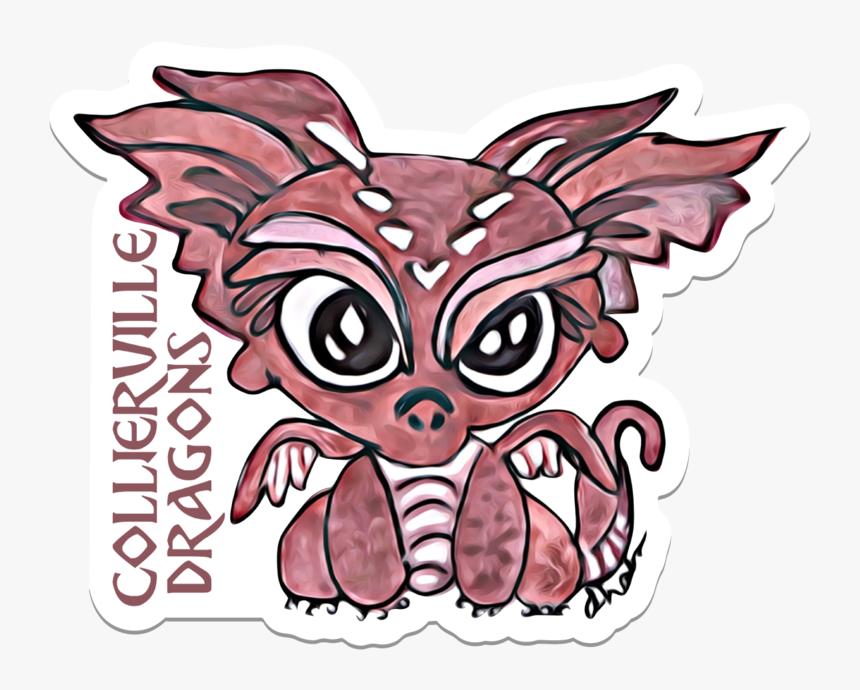 Collierville Dragons Sticker - Cartoon, HD Png Download, Free Download