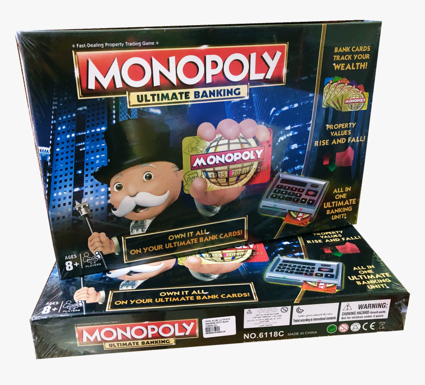 Monopoly Ultimate Banking With Bank Cards, HD Png Download, Free Download