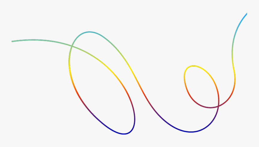 Rainbow Line Png - Colorfulness, Transparent Png, Free Download