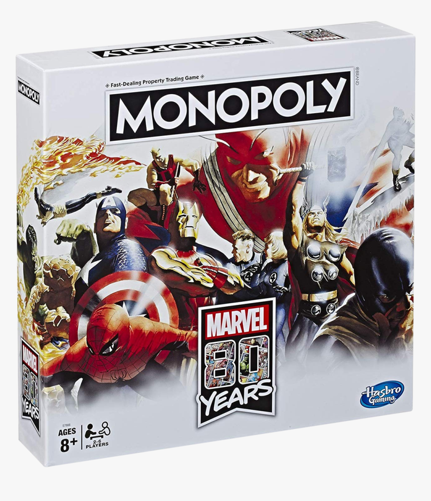 Marvel 80 Year Anniversary Edition - Monopoly Marvel 80 Years, HD Png Download, Free Download