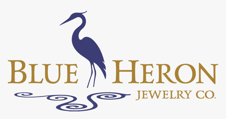 Blue Heron Jewelry - Ciconiiformes, HD Png Download, Free Download