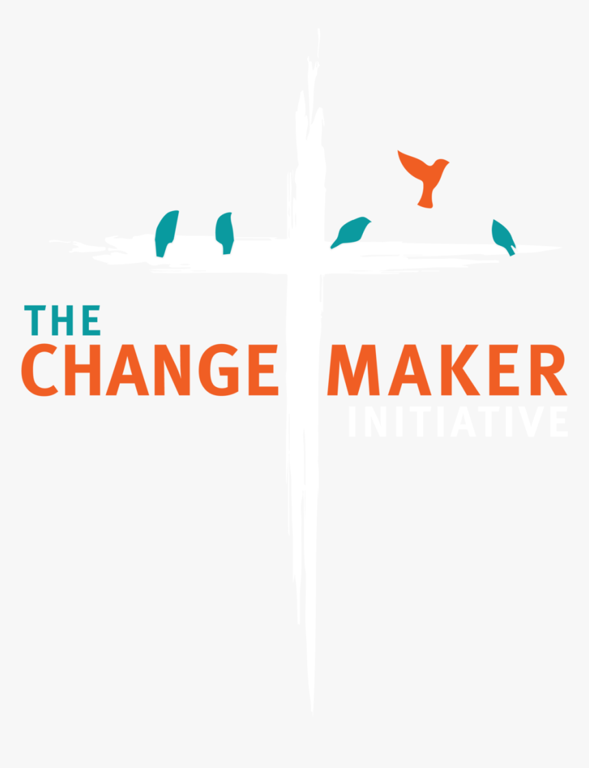 Changemaker Initiative Logo Vertical 3 Color Dark Background - Silk Bank, HD Png Download, Free Download