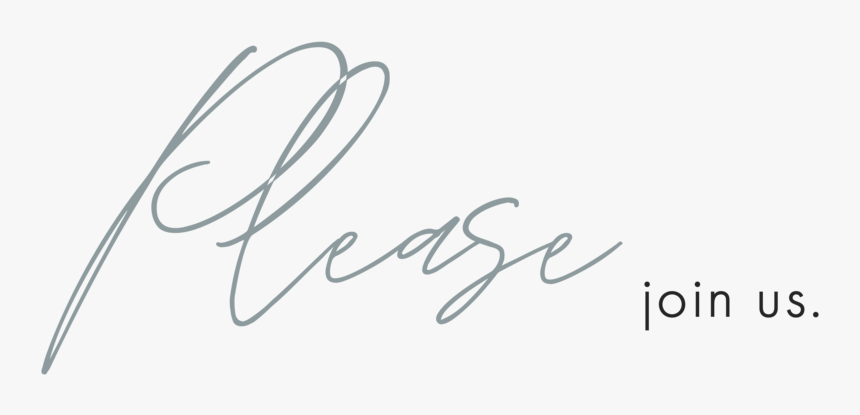 Please Join Us-01 - Calligraphy, HD Png Download, Free Download