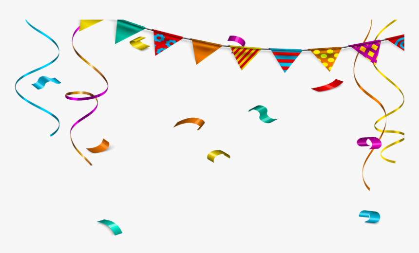 #mq #party #ribbon #confetti, HD Png Download, Free Download