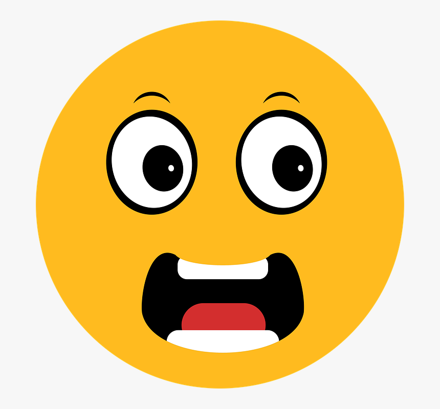 Scared Emoji Face Png, Transparent Png, Free Download