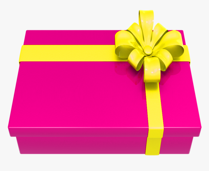 Transparent Background Pink Christmas Present, HD Png Download, Free Download