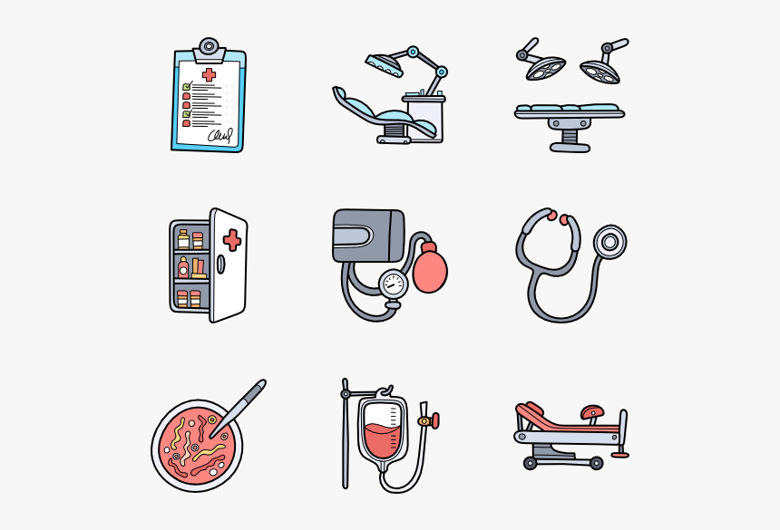 Medical Clip Instrument - Icon Tủ Y Tế Vector, HD Png Download, Free Download