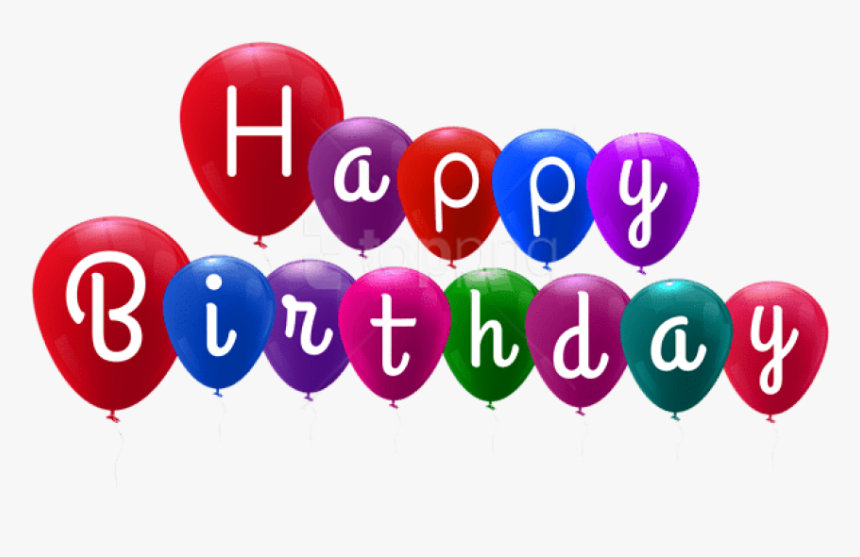 Thumb Image - Happy Birthday Balloon Clipart, HD Png Download, Free Download