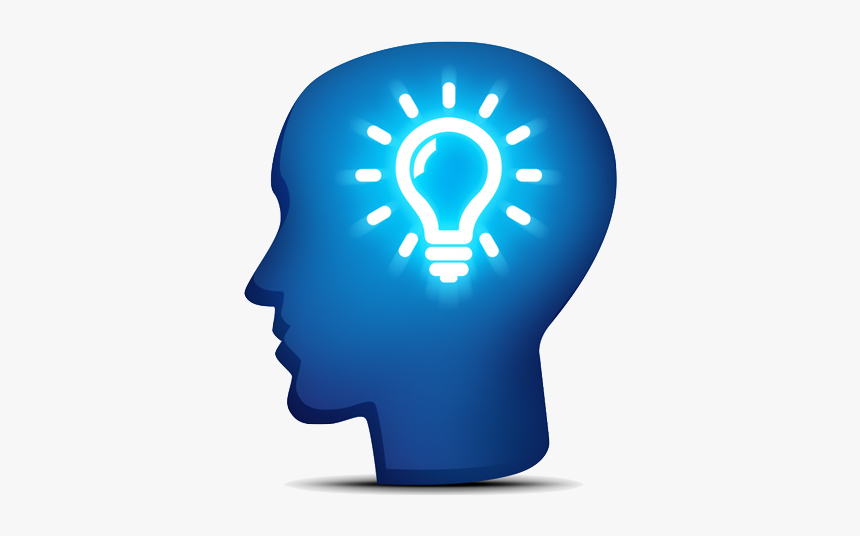 Glowing-idea - Light Bulb Thinking Icon, HD Png Download, Free Download