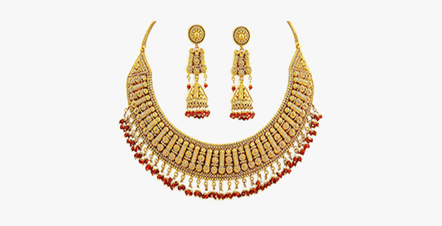 Gold Necklace Designs Png, Transparent Png, Free Download