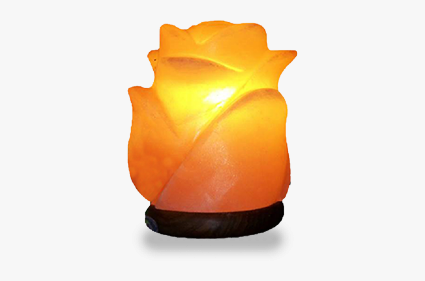 Rose Shape Geometrical Usb Salt Lamp - Candle, HD Png Download, Free Download