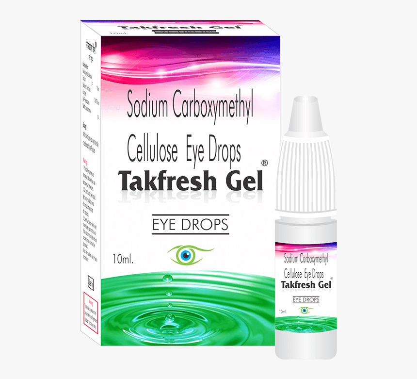 Takfresh Gel - Takfresh Gel Eye Drops, HD Png Download, Free Download