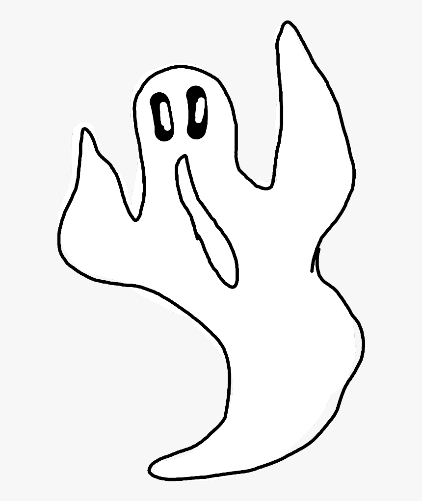 #ghost #hallowen #halloween #ghosts #spooky #creepy - Illustration, HD Png Download, Free Download