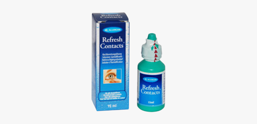 Refresh Contacts Eye Drops 15ml - Eye Drop, HD Png Download, Free Download