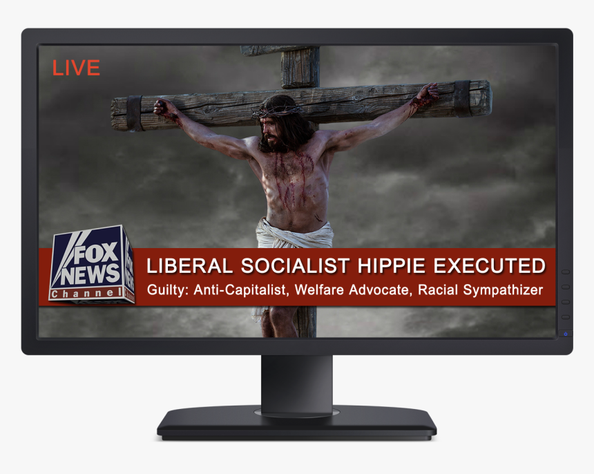 How Would Fox News View The Life Of Jesus - Jesus Dying On The Cross, HD Png Download, Free Download