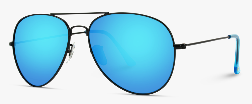 Black Frame Metal Classic Polarized Mirror Aviator - Oculos De Sol Ray Ban Infantil Masculino, HD Png Download, Free Download