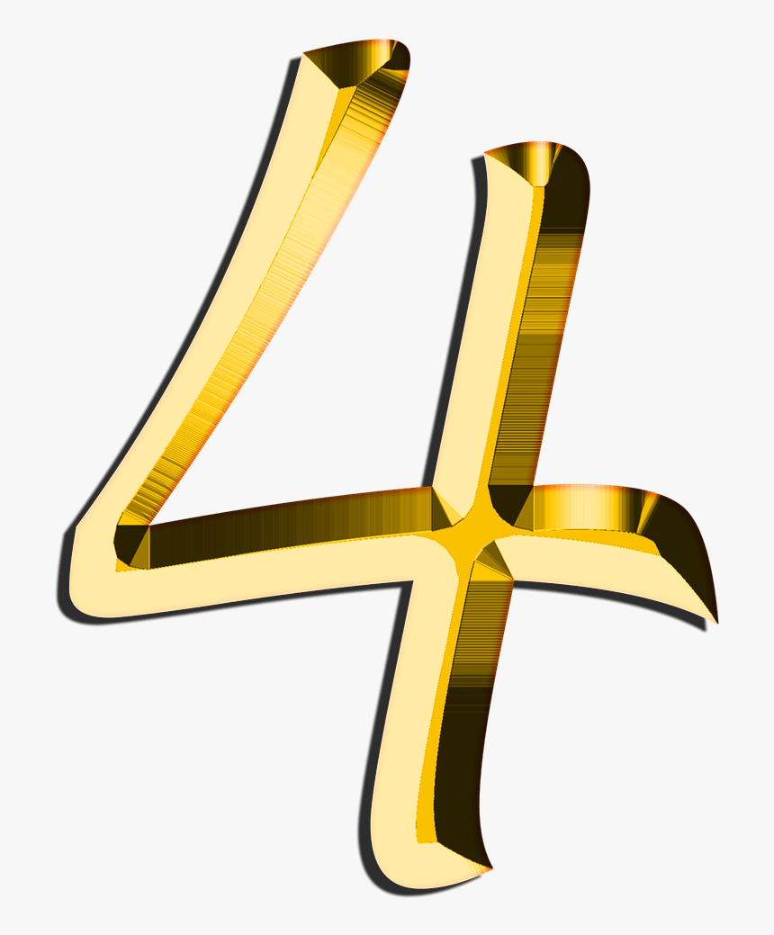 Golden Number - Golden Number 4, HD Png Download, Free Download