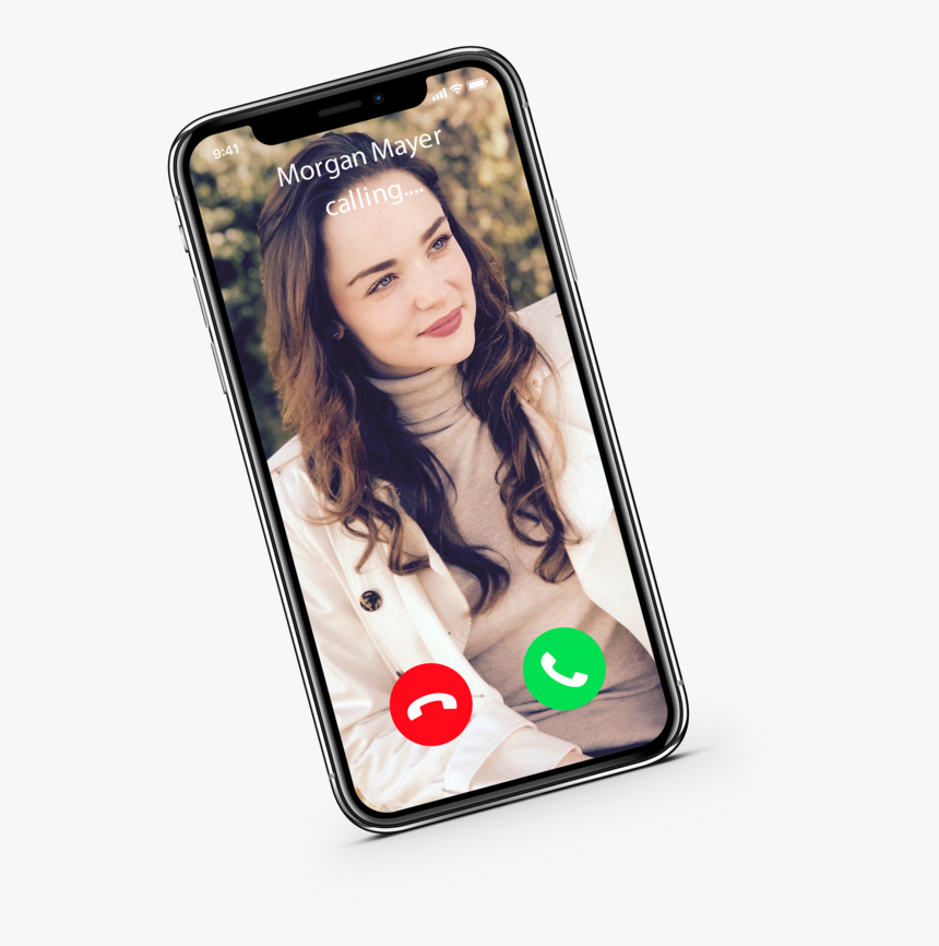 Morgan Iphone X Mockup2 - Smartphone, HD Png Download, Free Download