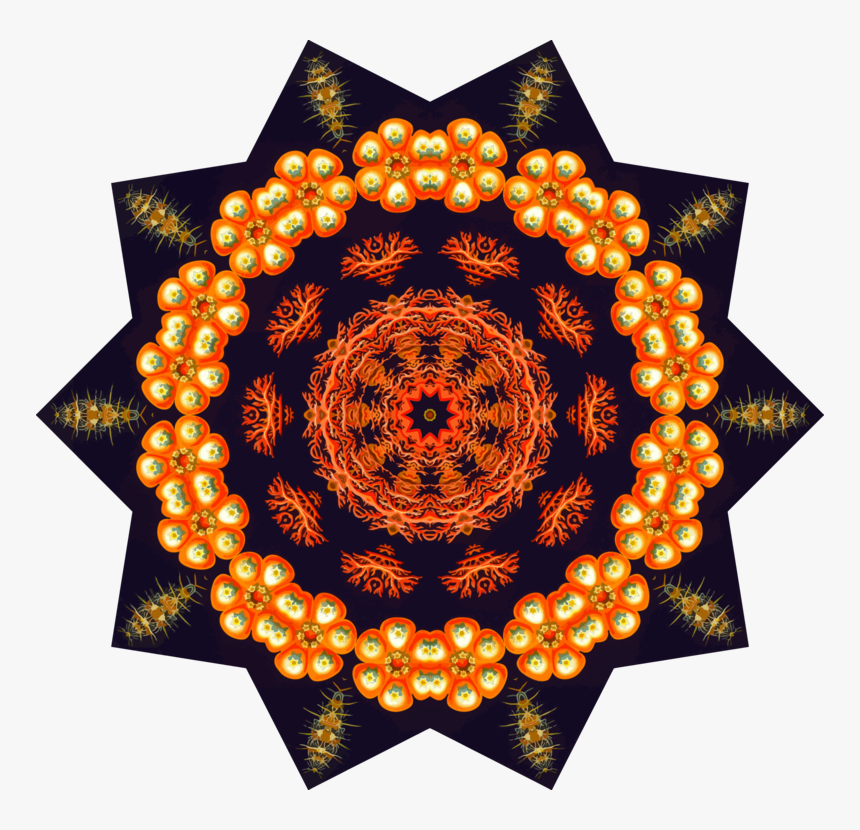 Orange,symmetry,airsoft Guns - Illustration, HD Png Download, Free Download