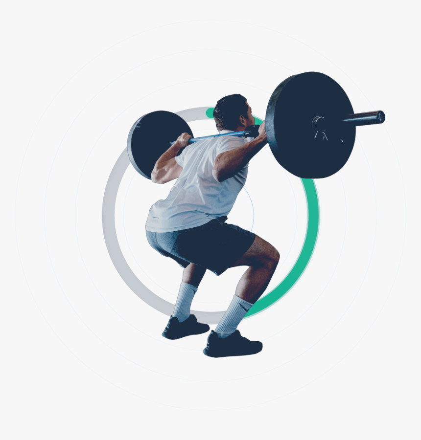 Squat One Layer No Text - Powerlifting, HD Png Download, Free Download