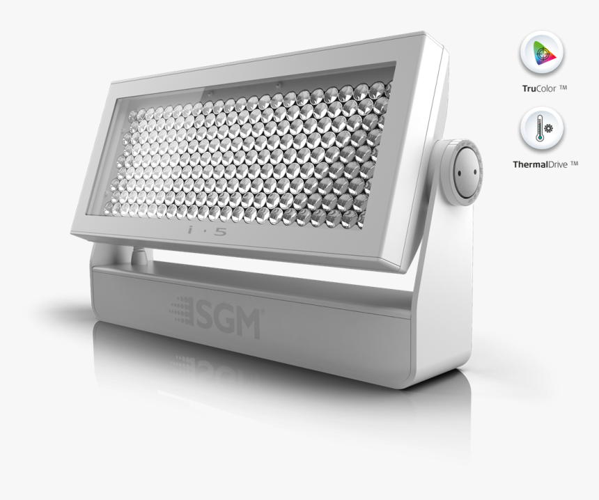 Sgm Light - Led Floodlights On White Truss, HD Png Download, Free Download