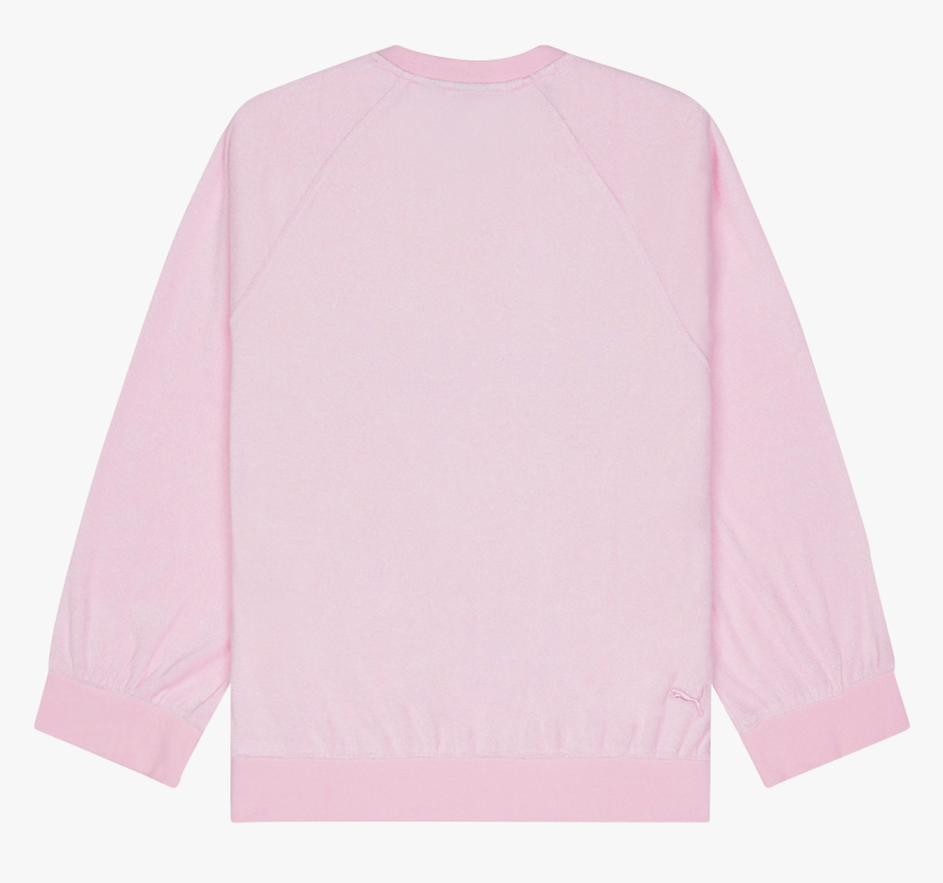 Puma Crewneck Pullover Sweatshirt X Fenty, Pink Lady, - Long-sleeved T-shirt, HD Png Download, Free Download