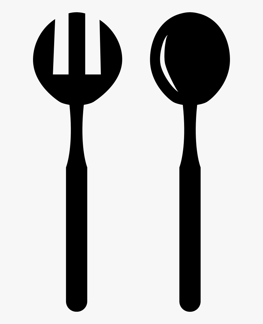 Fork And Spoon For Salad, HD Png Download, Free Download