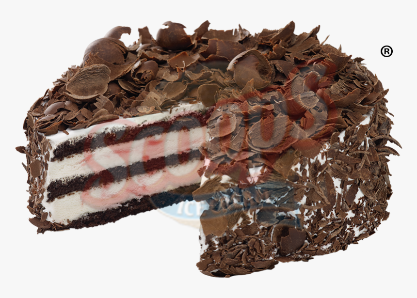 Scoops Black Forest Ice Cream Cake Price, HD Png Download, Free Download