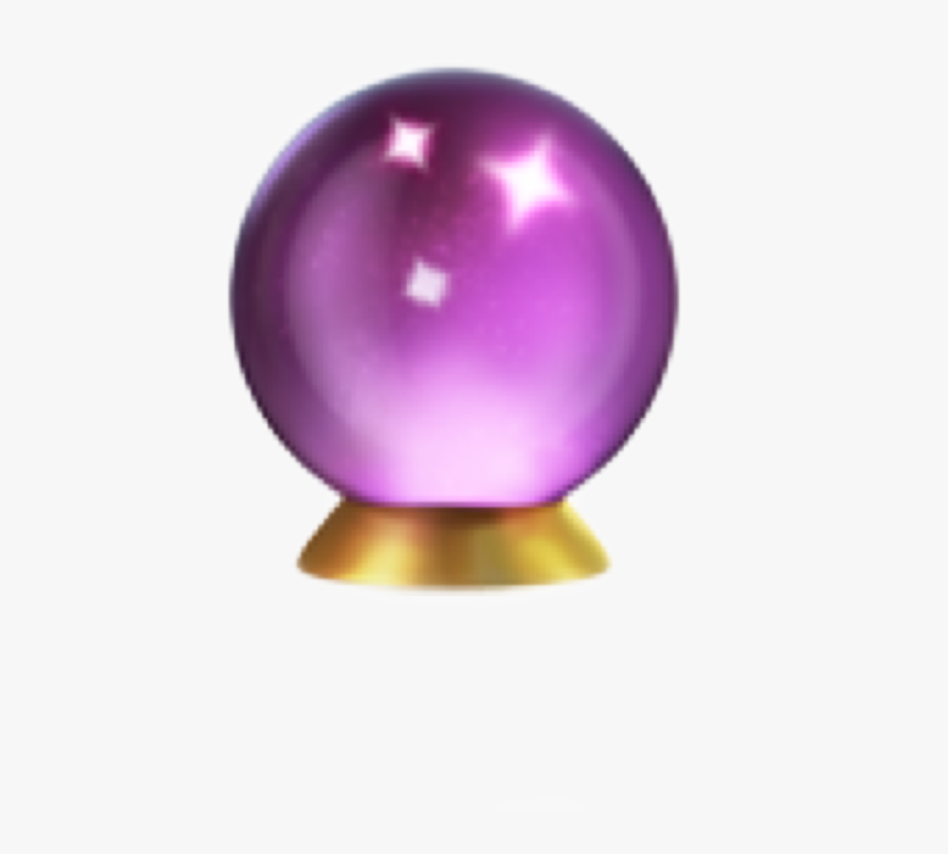 Smoke Clipart For Picsart - Crystal Ball Emoji Png, Transparent Png, Free Download