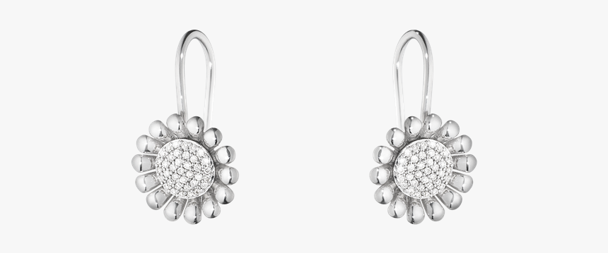 Sterling Silver With Brilliant Cut Diamonds"

 
 Data - Georg Jensen Sunflower Earrings, HD Png Download, Free Download