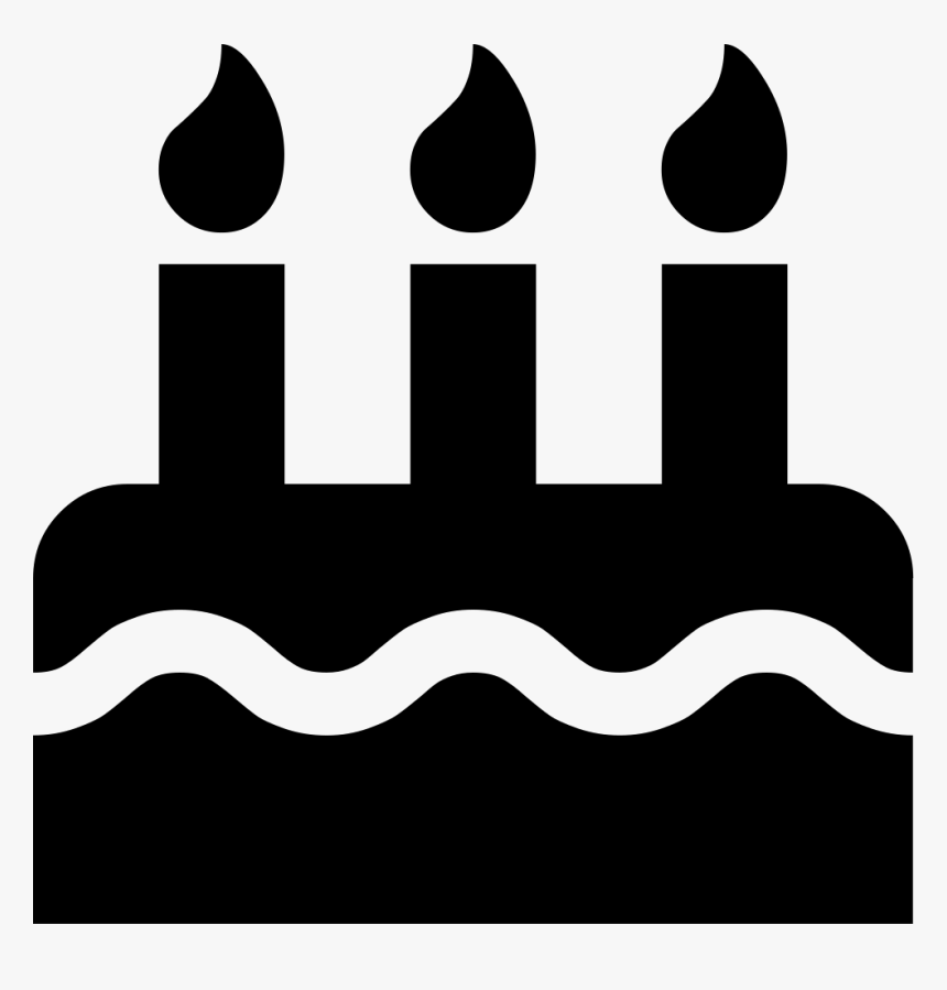 Birthday Cake - Birthday Icon Svg, HD Png Download, Free Download