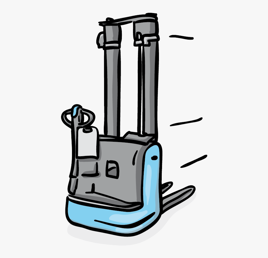 Warehouse Equipment - Forklift, HD Png Download, Free Download