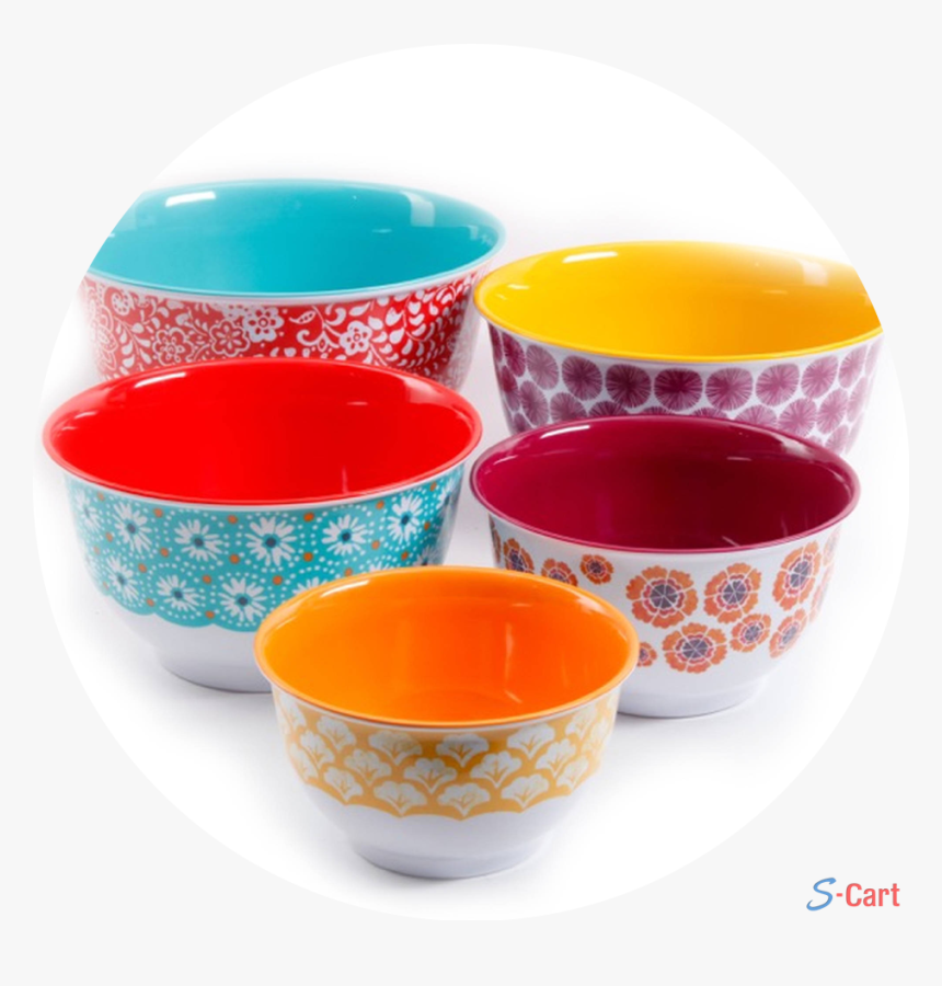 Pioneer Woman Stacking Bowls, HD Png Download, Free Download