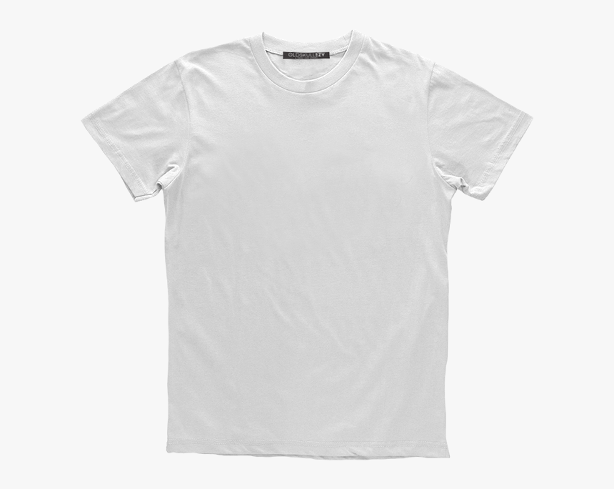 Oldskull Ezy - T Shirts White Gildan Blank, HD Png Download, Free Download