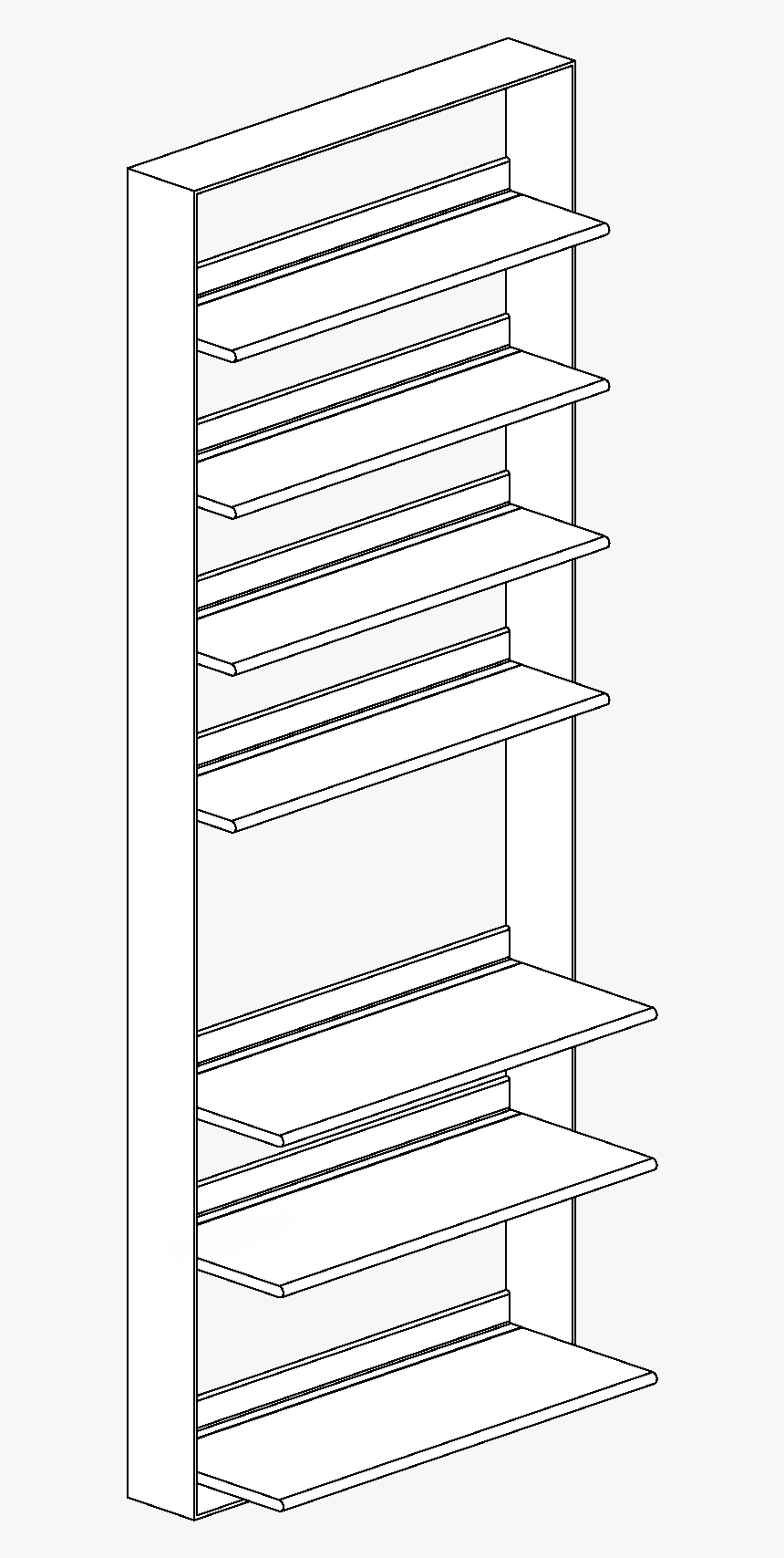 Tableau Shelf 800 - Shelving, HD Png Download, Free Download