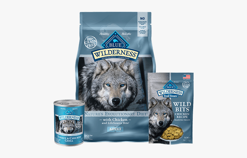 Wilderness Dog Adult - Blue Wilderness Dog Food Chicken, HD Png Download, Free Download