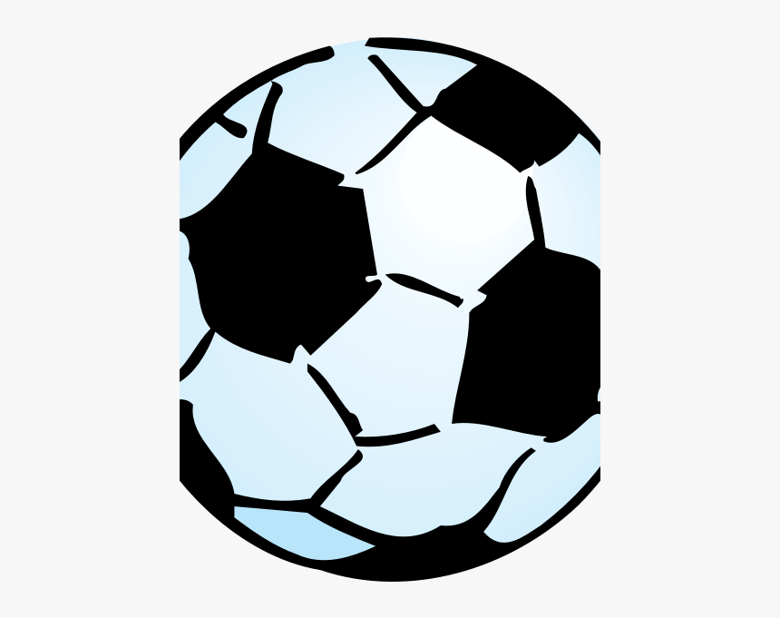 Soccer Ball Vector - Soccer Transparent Cartoon, HD Png Download - kindpng