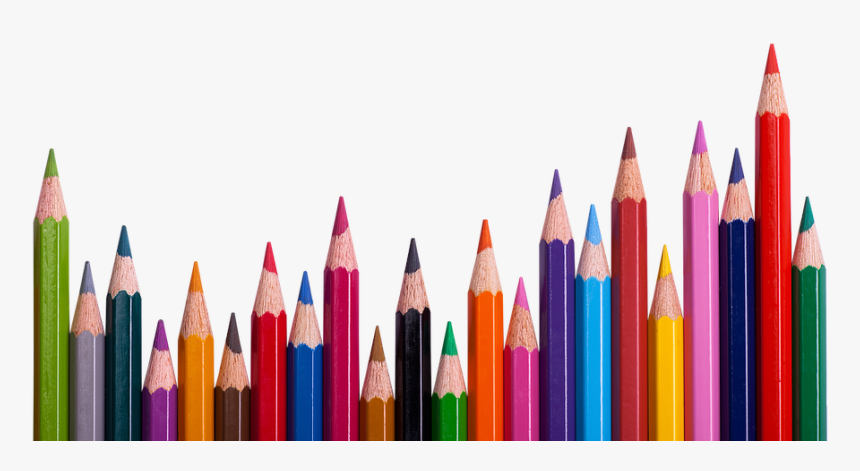 Colored Pencils Transparent Background, HD Png Download, Free Download