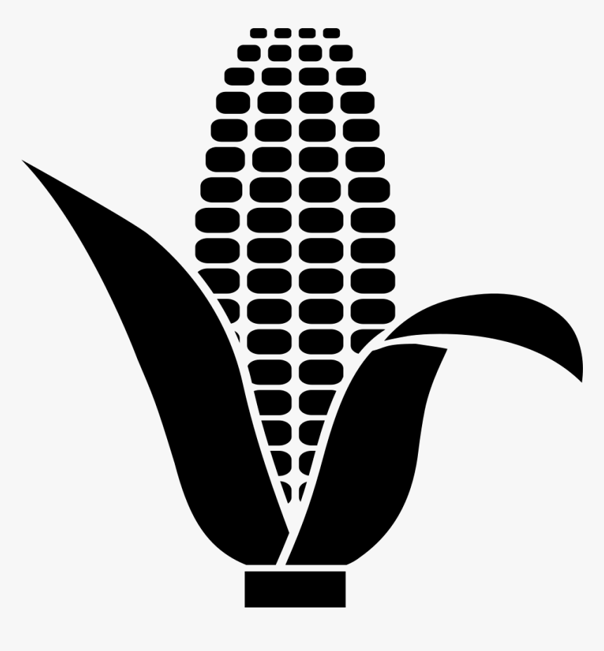 Valley Potato Grains - Black And White Corn Stencil, HD Png Download, Free Download