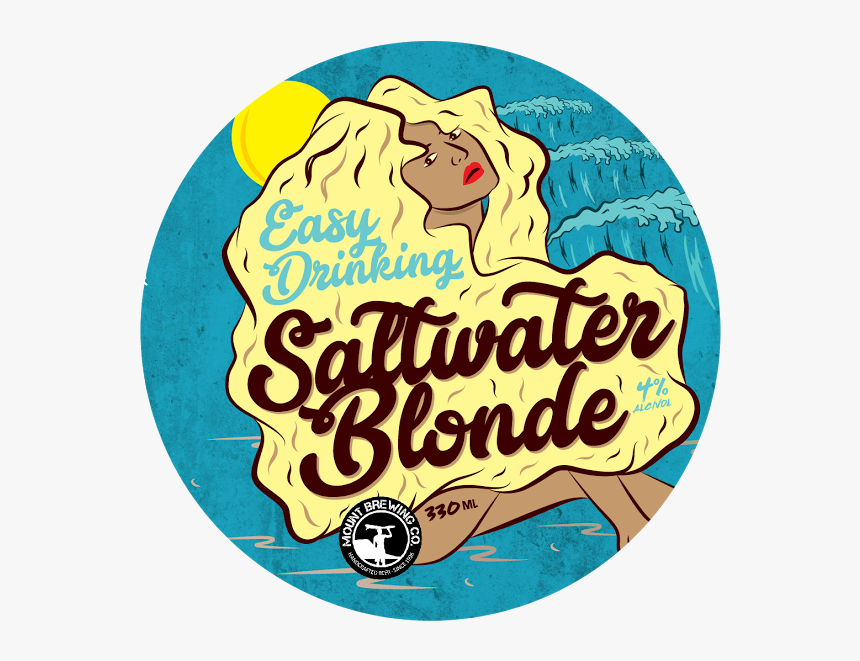 Saltwater Blonde - Label, HD Png Download, Free Download