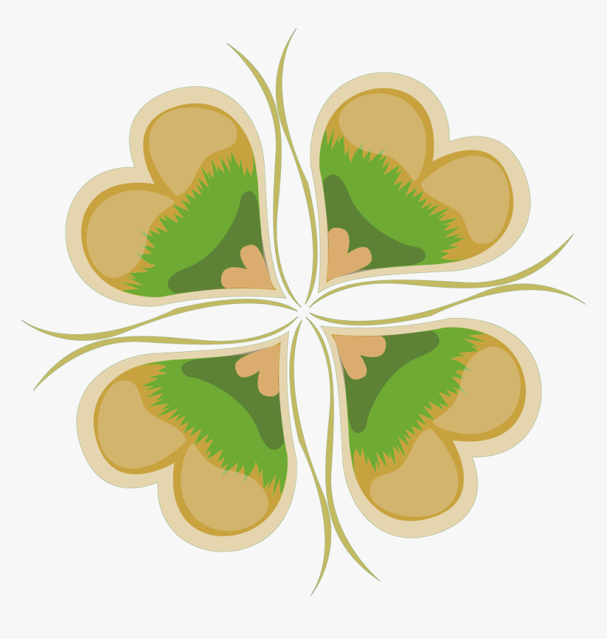 Clip Royalty Free Clover Transparent Simple - Targets, HD Png Download, Free Download