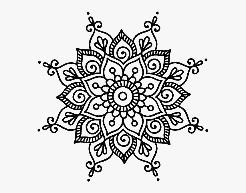 Tumblr Mandala Png, Transparent Png, Free Download