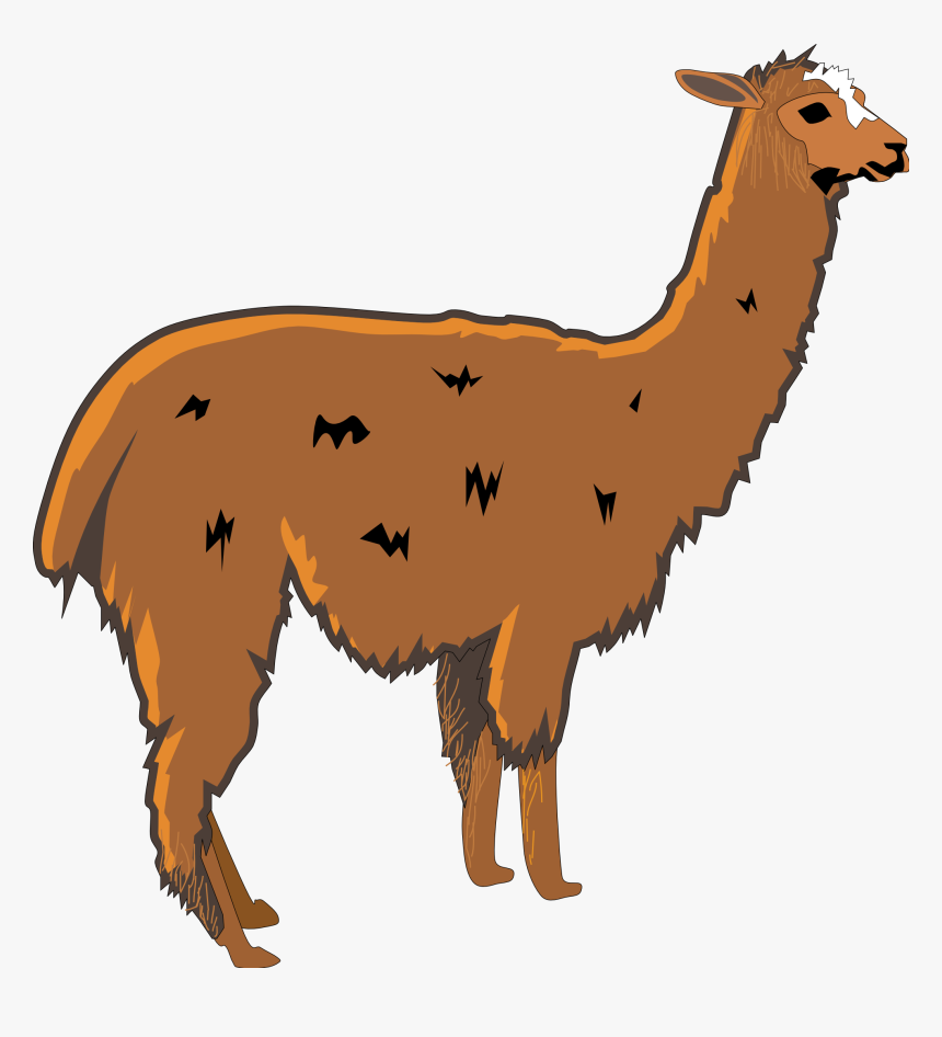 Llama Clip Art Cartoon Free Clipart Images 2 - Llama Clipart Png, Transparent Png, Free Download