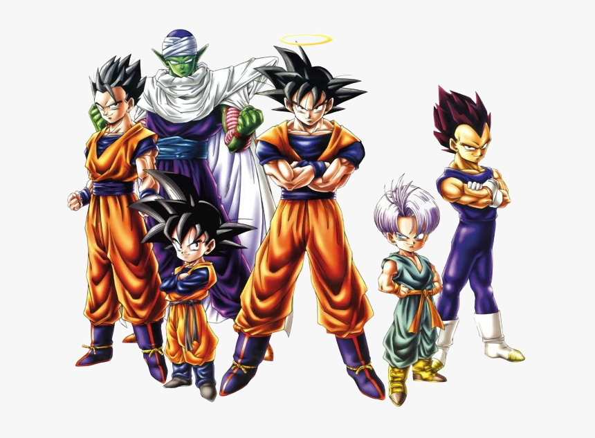Dragon Ball Z Characters Png By Undertaker02-d6x6l50 - Dragon Ball Z White Background, Transparent Png, Free Download